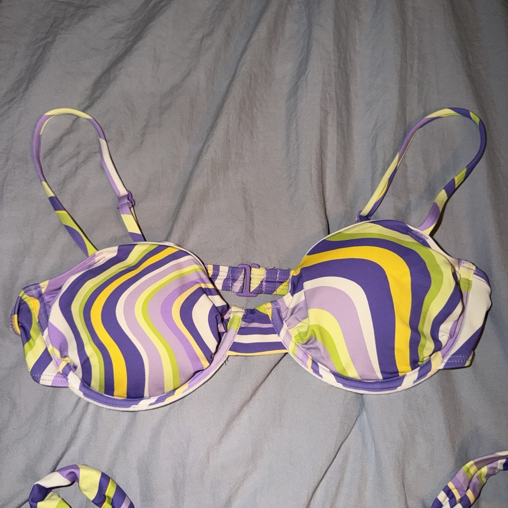 Garage Multi Colored Bikini Set - Picture 2 of 4